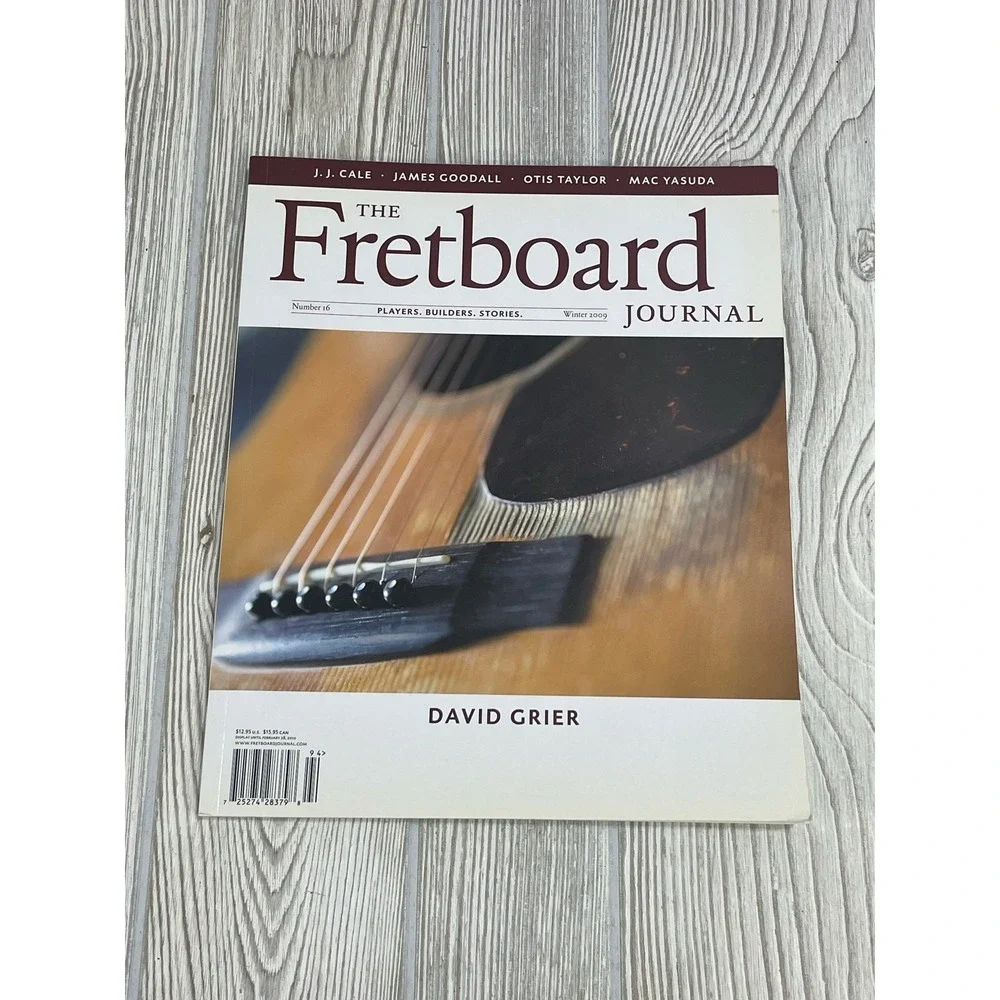 Fretboard Journal Lot of 2 Issues #16 & #33 Jack Johnson David Grier Guitar